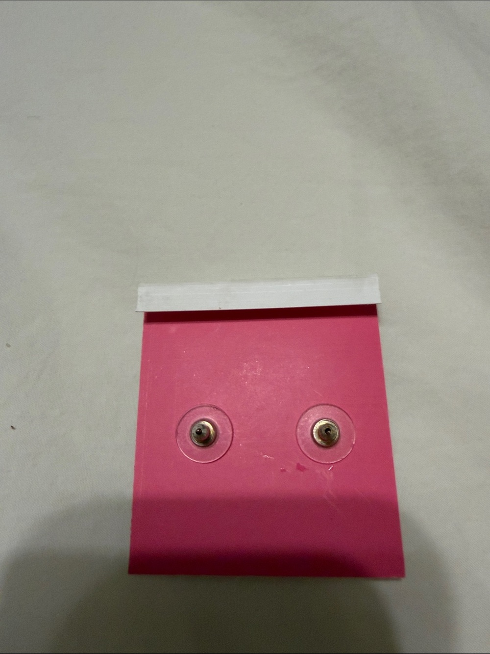 kate spade Gold and Clear Crystal Stud Earrings - Picture 2 of 2